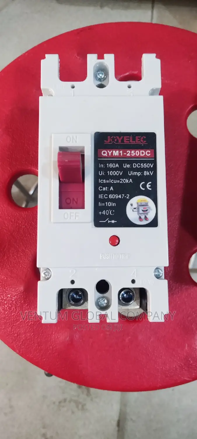 2pole McCb 1000V DC Breaker 250A