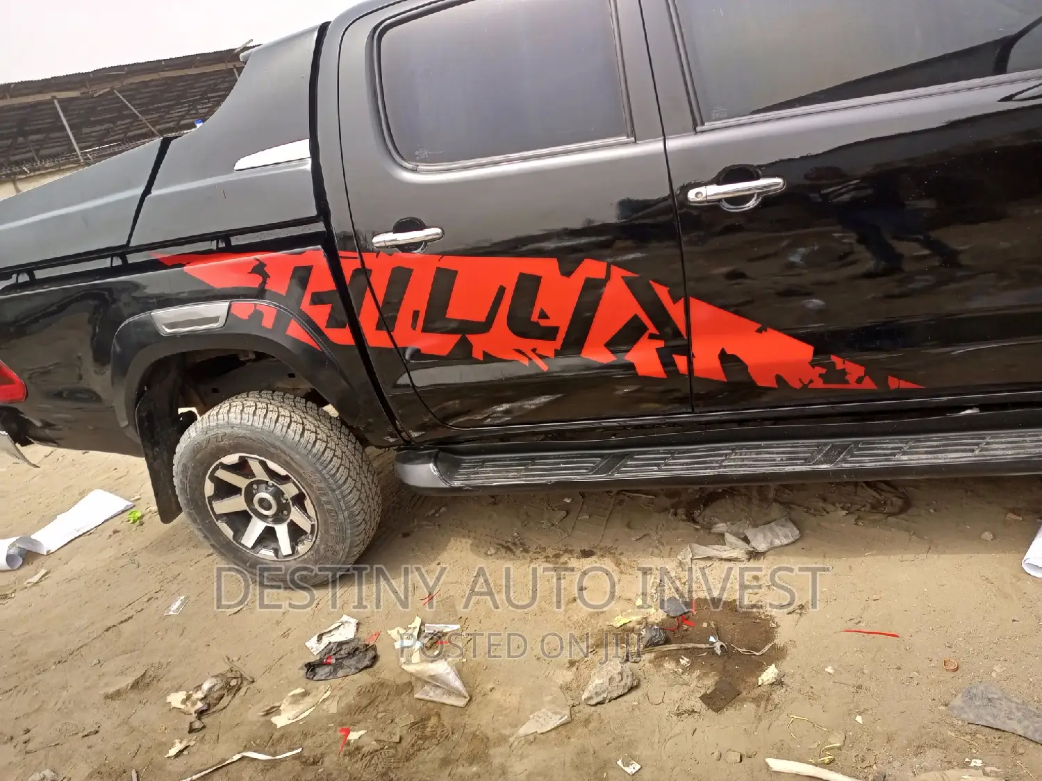 Body Sticker for Toyota Hilux