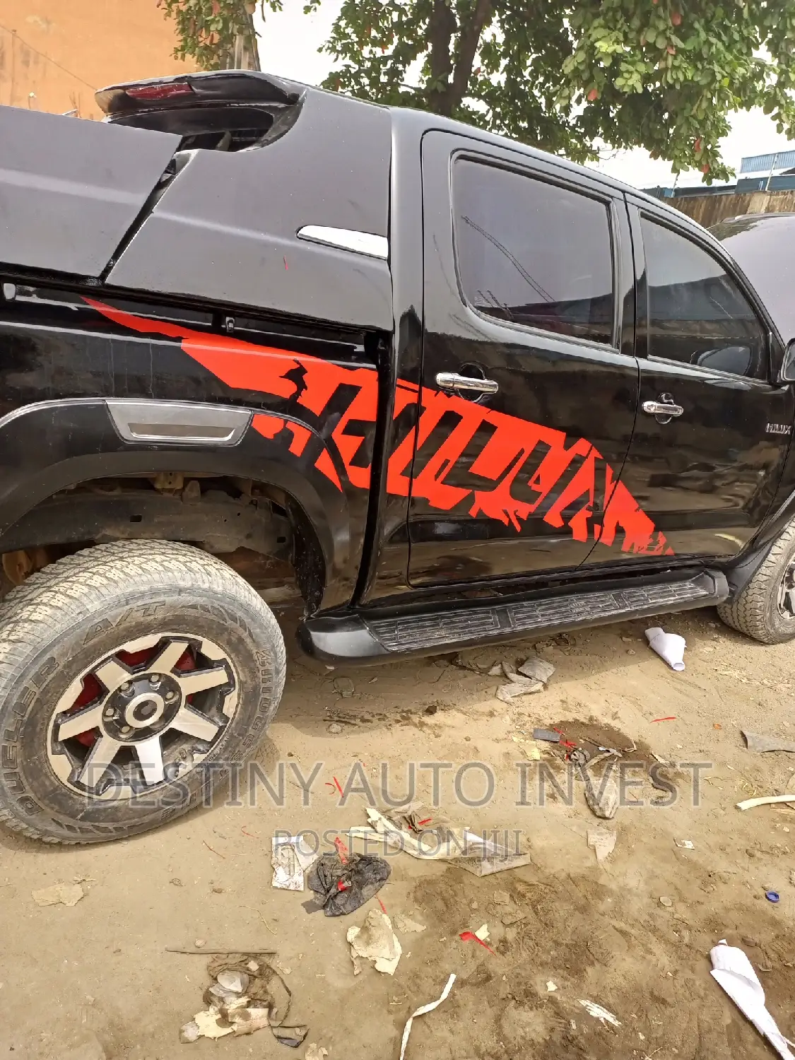 Body Sticker for Toyota Hilux