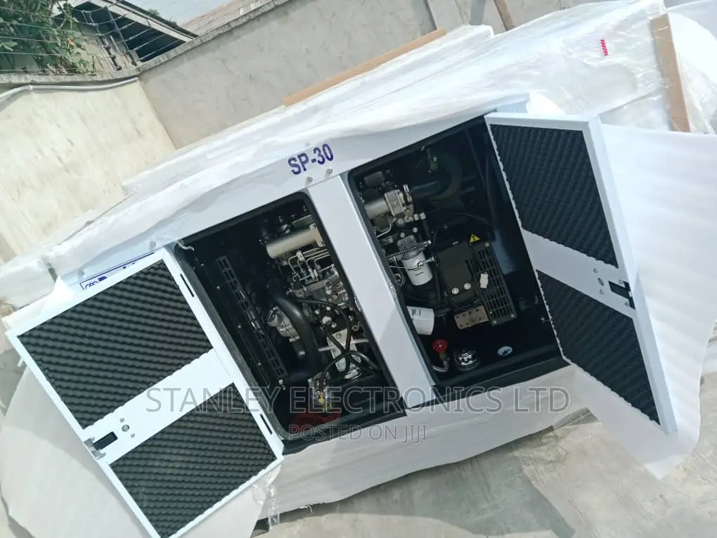 Brand New 30kva Soundproof Generator 100% Copper Coil