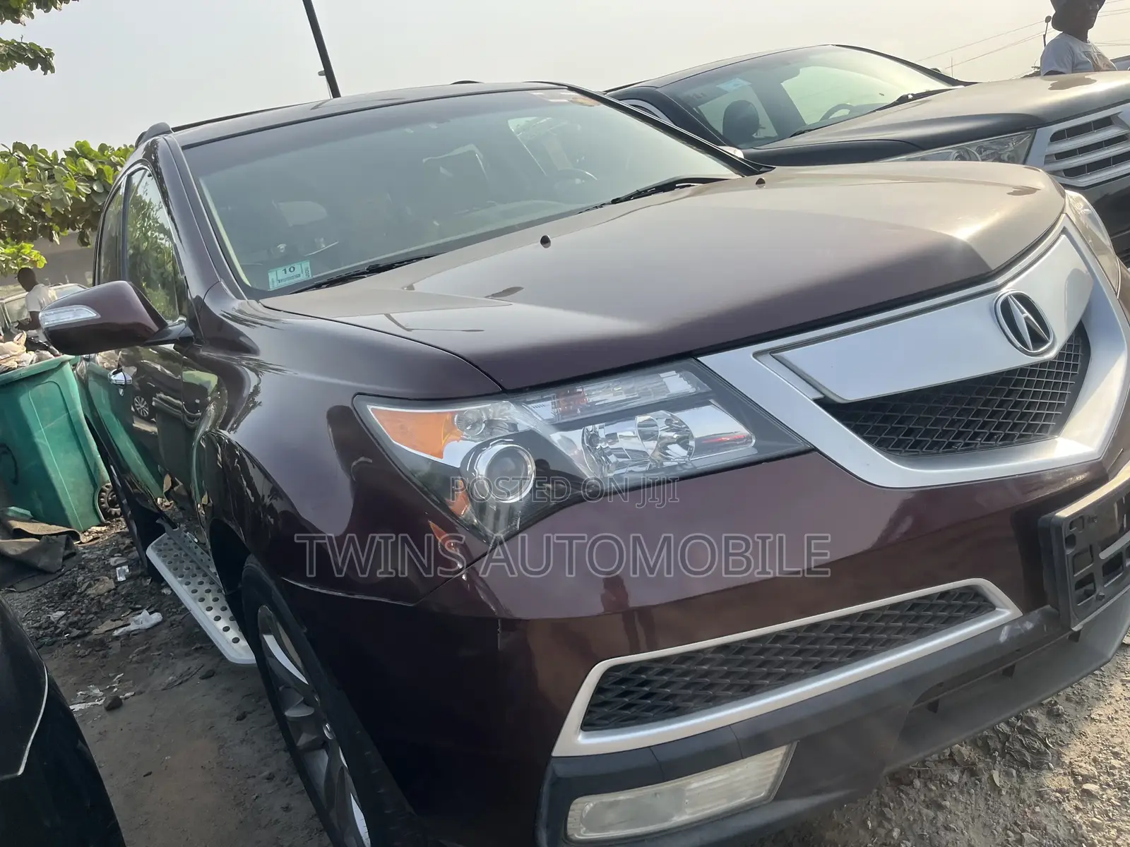 Acura MDX Advance Package SUV AWD (3.7L 6cyl 6A) 2010 Burgundy