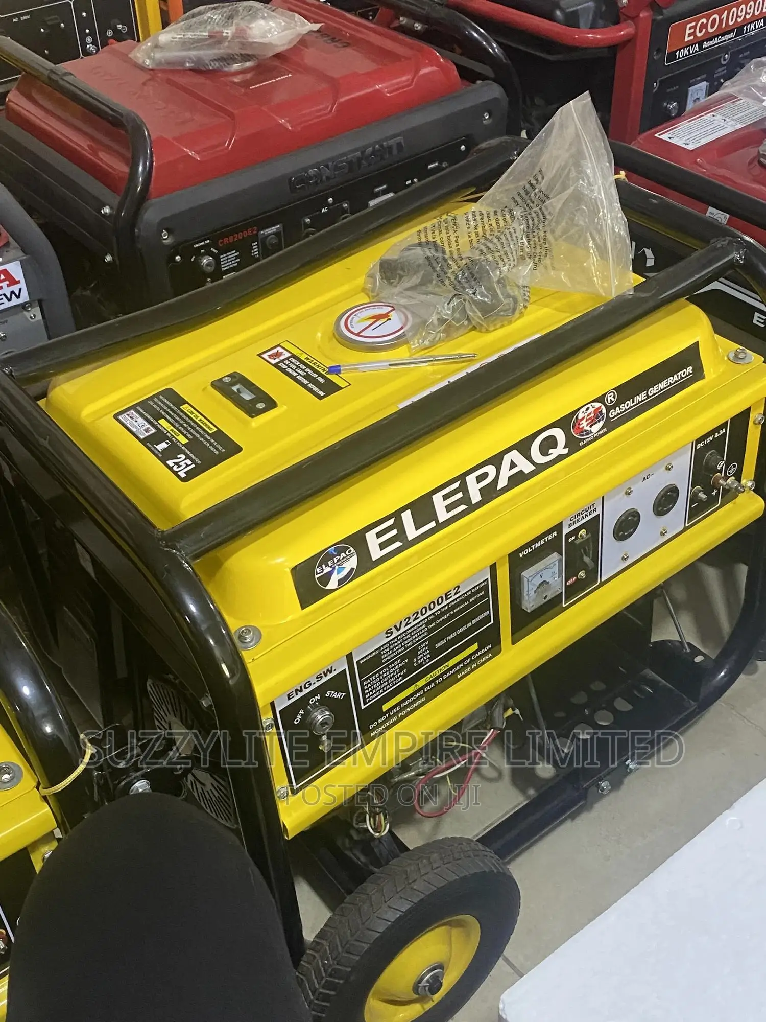 Elepaq 7.5kva Generator Automatic