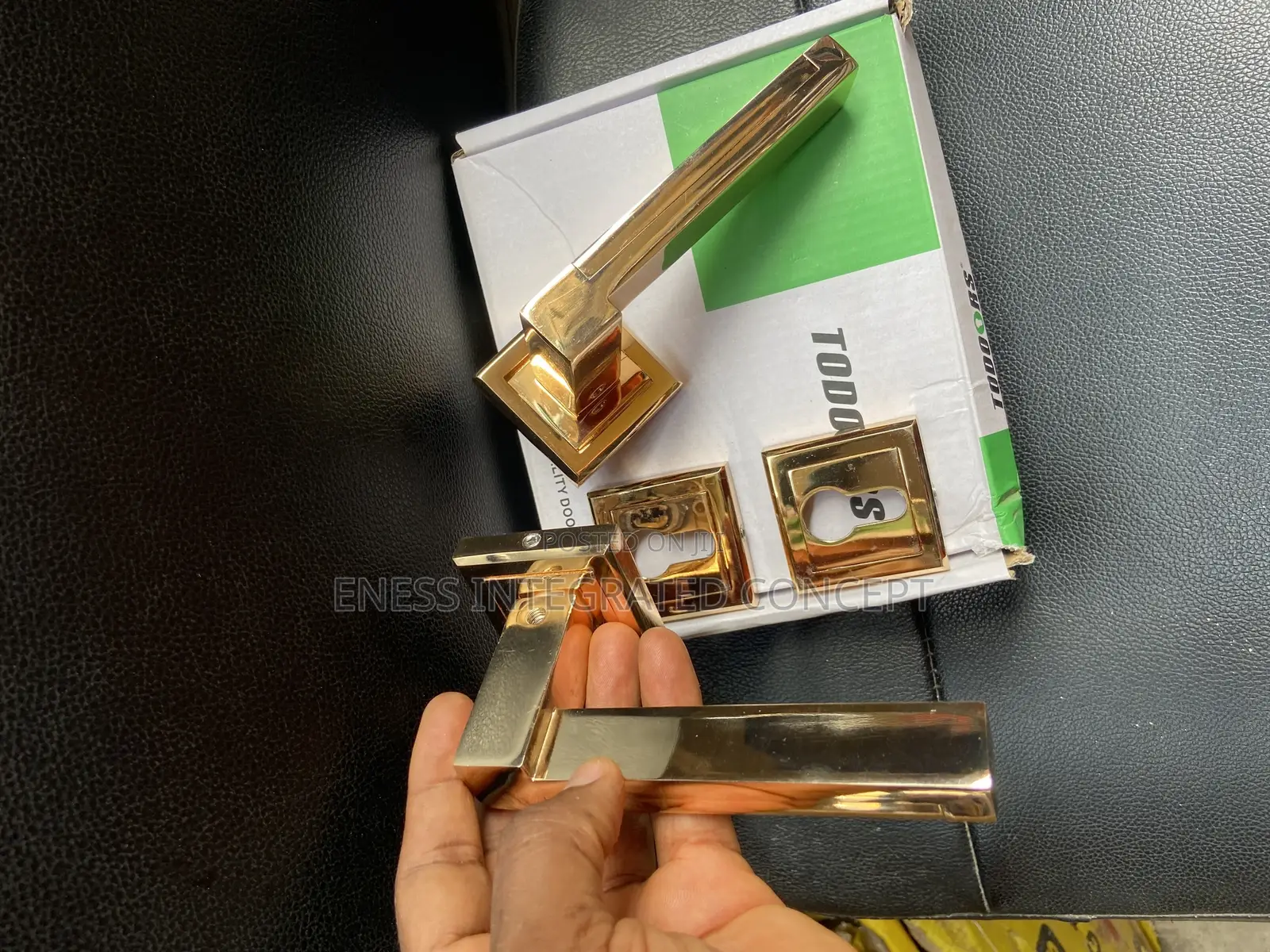 TD Gold Plated Lock Set - TD0046