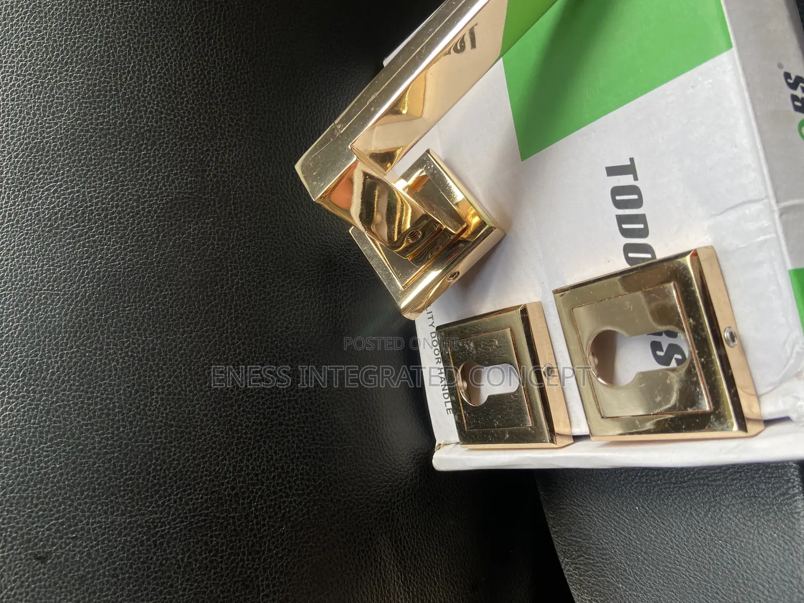 TD Gold Plated Lock Set - TD0046