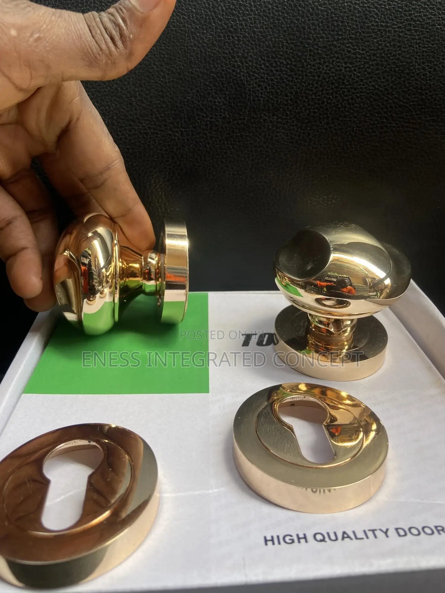 TD Gold Plated Lock Set - TD00400