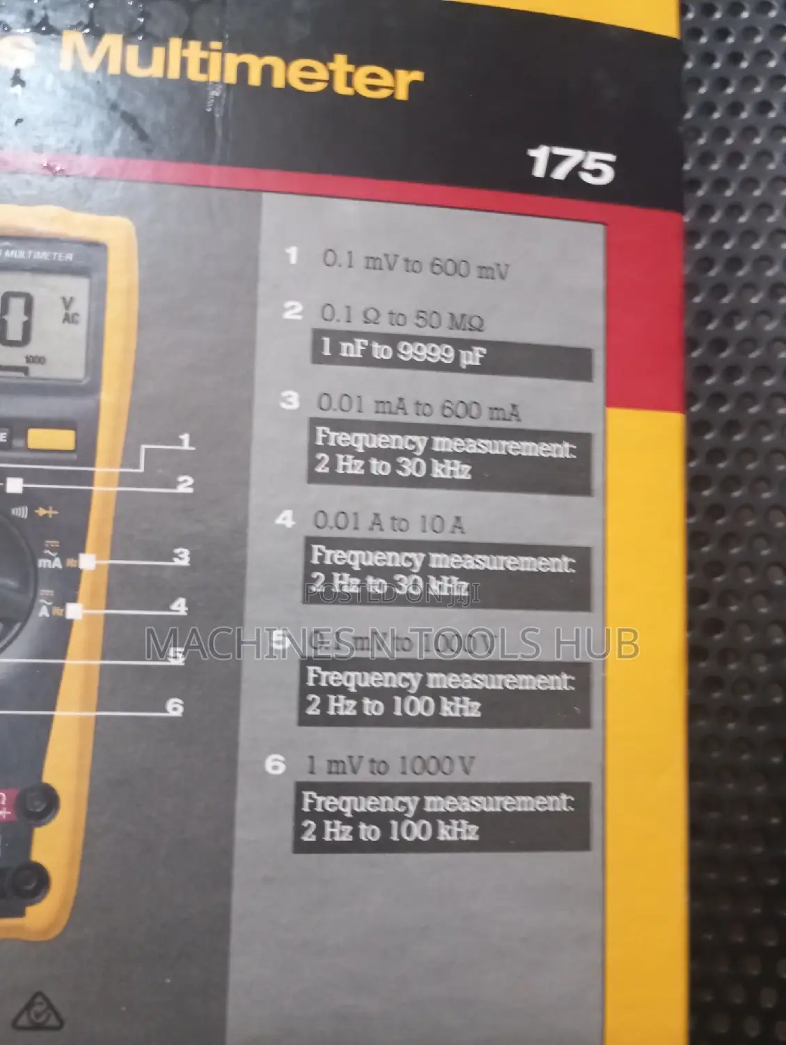 Fluke 175 True-RMS Multimeter