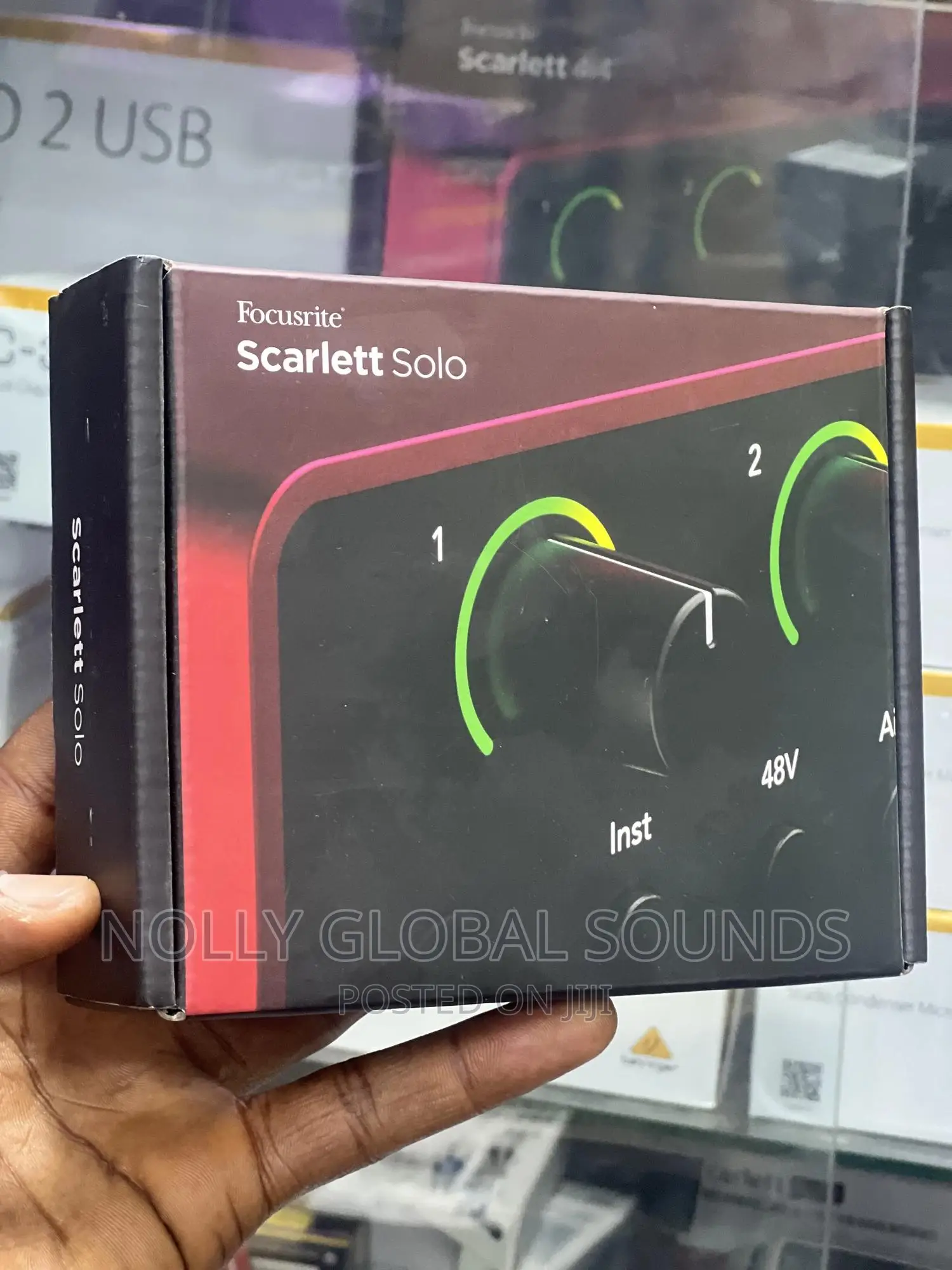 Focusrite Scarlett Solo 4th Gen USB Audio Interface