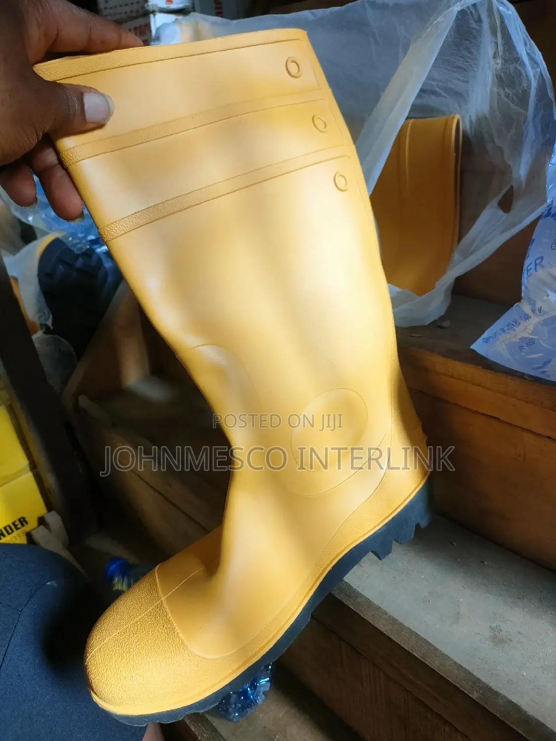 Safety Rain Boots for Work