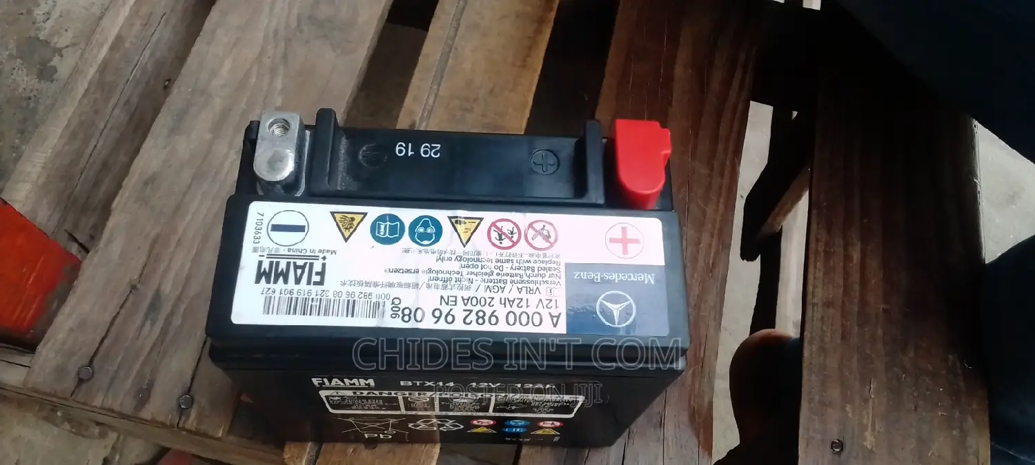 12v12ah AUXILIARY Battery for G W