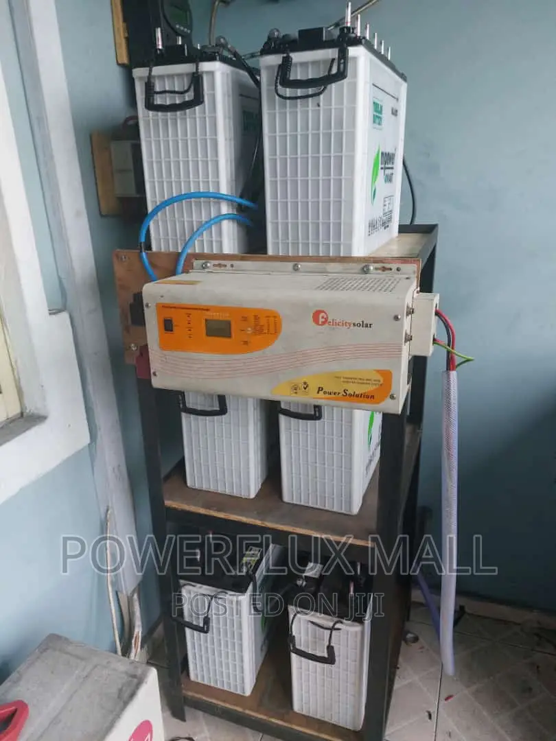 10kva Inverter Solution With 6 Batteries