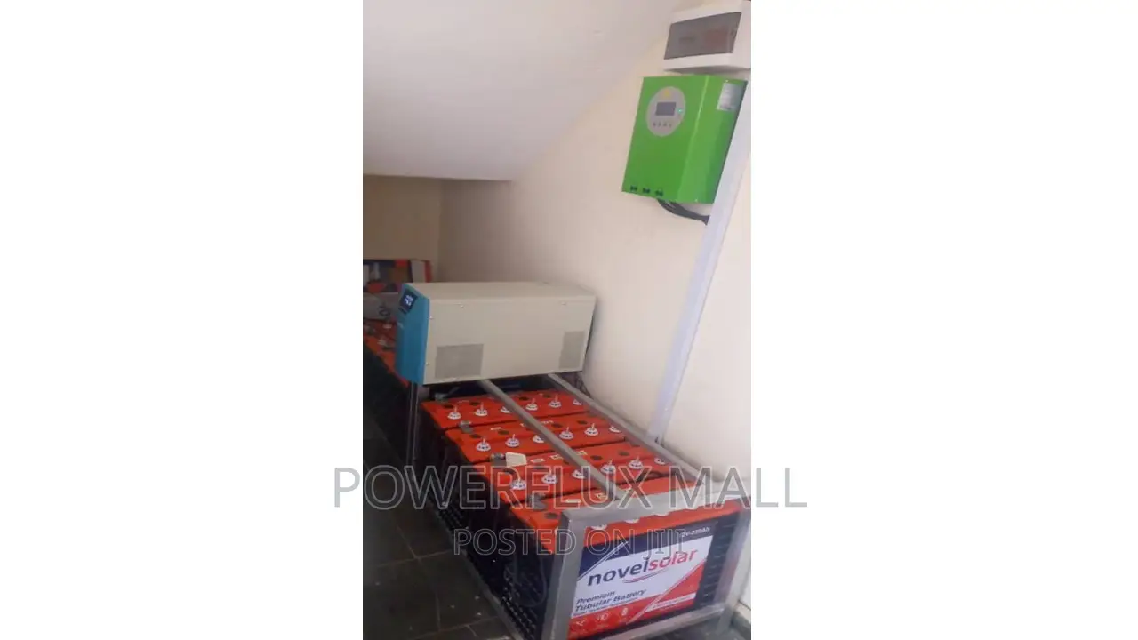 10kva Pure Sinewave Inverter Installation With 80a Contoller