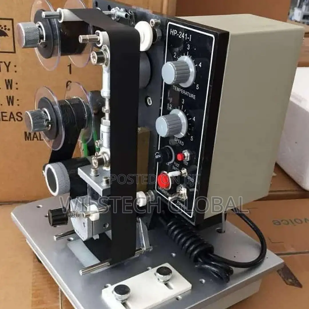 Semi Automatic Hot Stamp Coding Printer Machine
