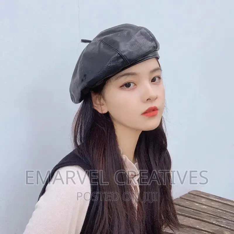 Leather Beret