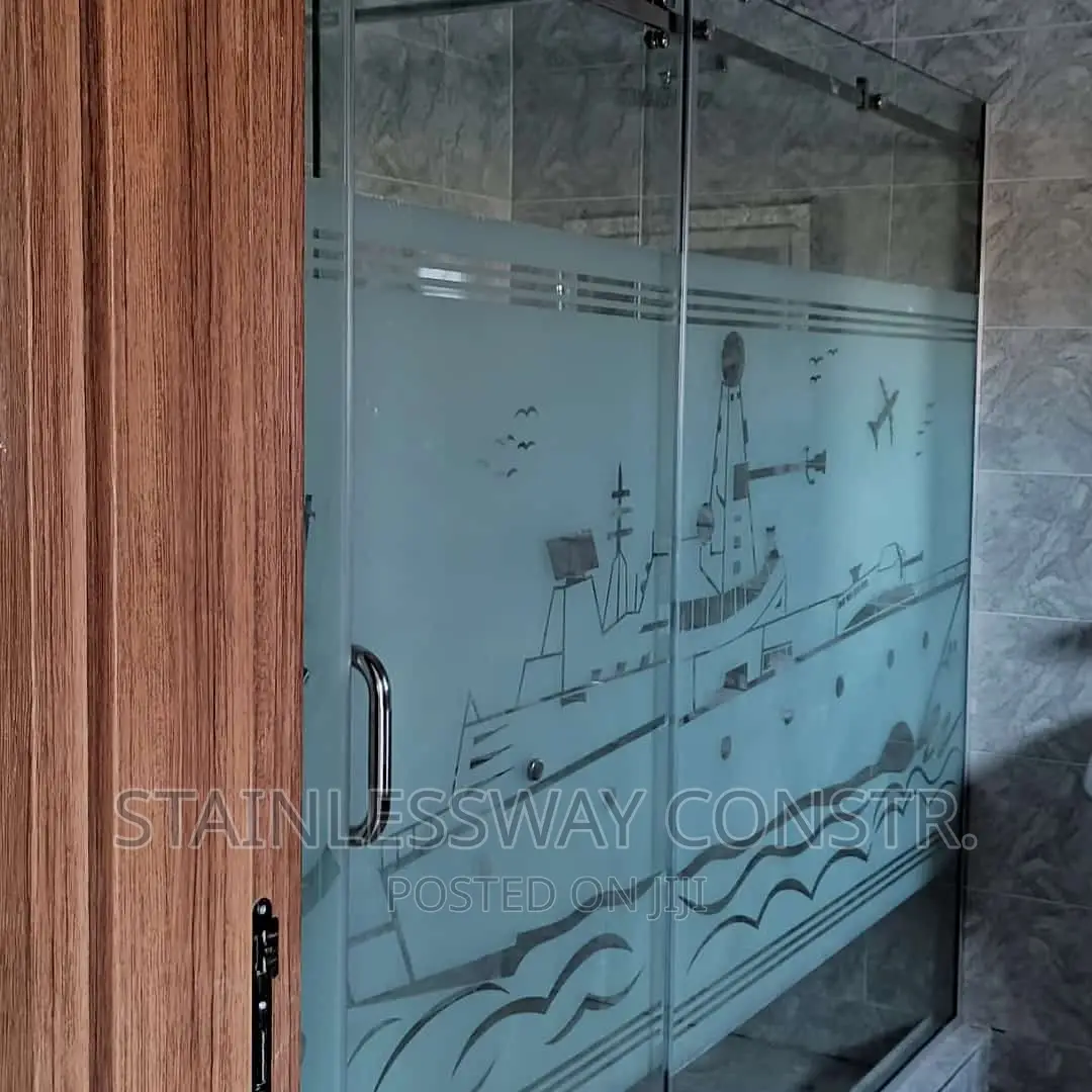 Shower Glass Cubicle Children Bathroom
