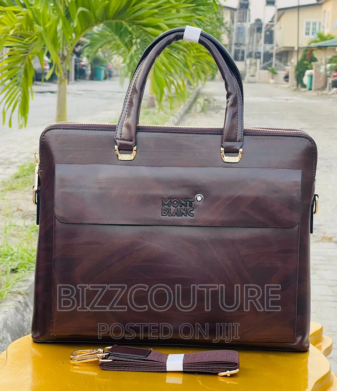 Original MONT BLANC Laptop Bags Available in Store