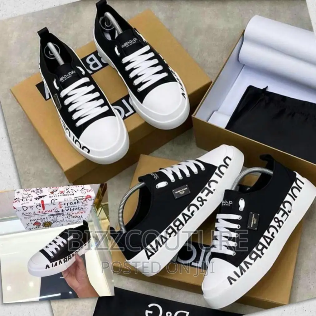 Original DOLCE GABBANA Sneakers Available in Store