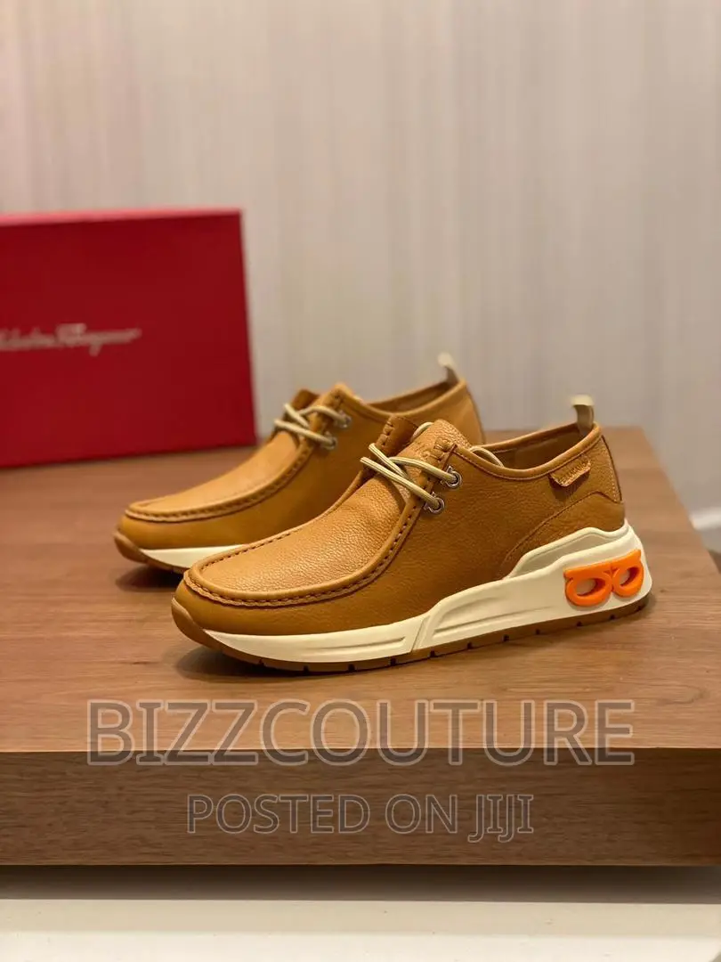 Original SALVATORE FERRAGAMO Sneakers Available in Store