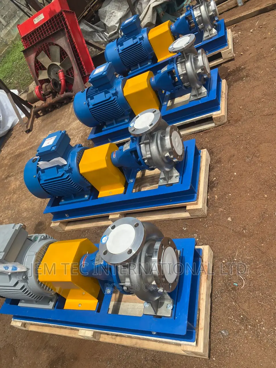 Centrifugal End Suction Stainless