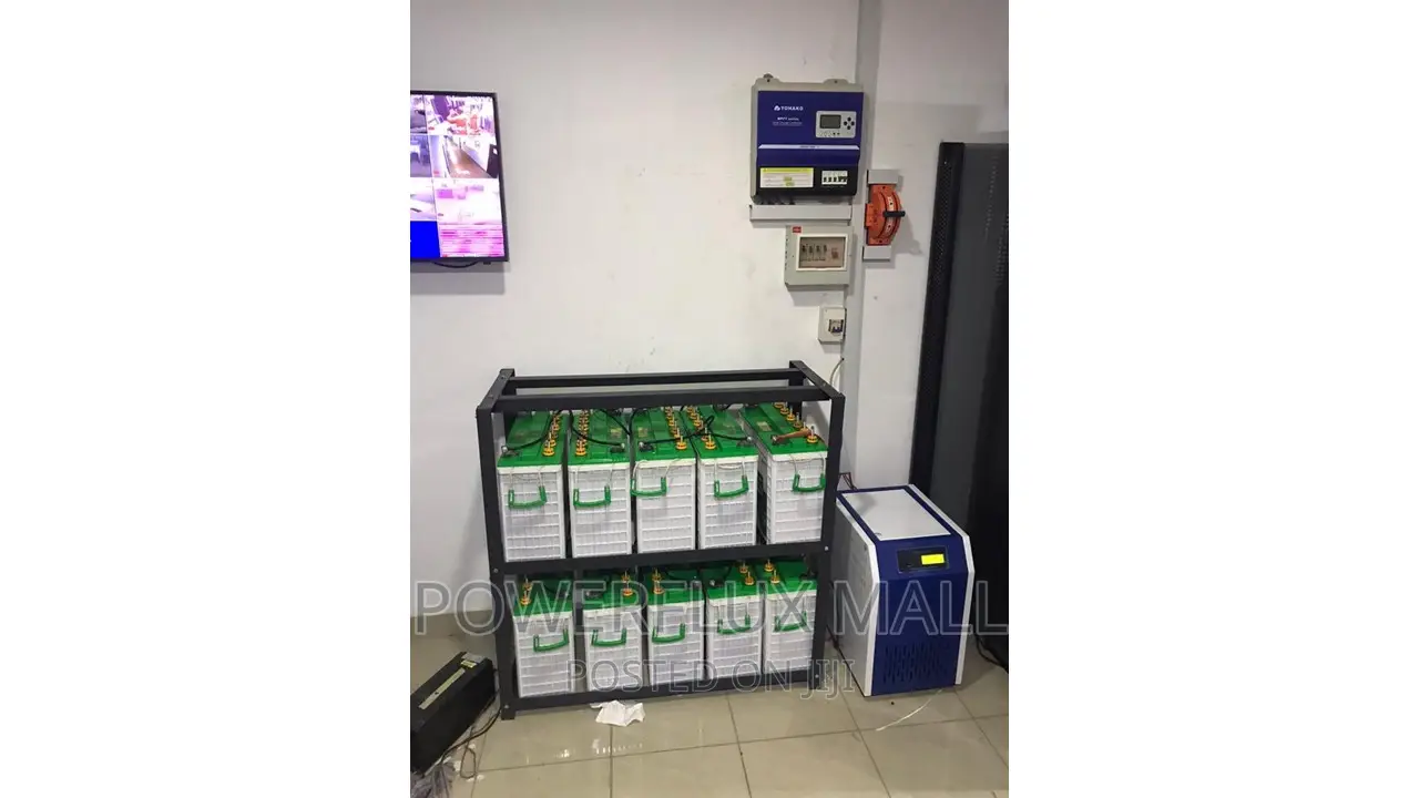 10kva Inverter With 10 Batteries and 20 Panels