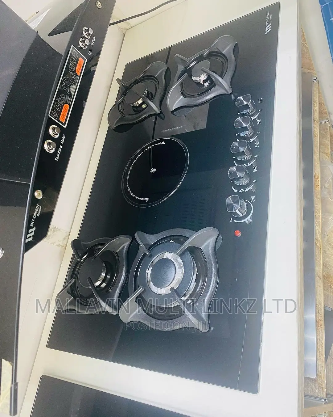 Original 4 Gas Cooker + 1 Electric Built-in Gas Hob