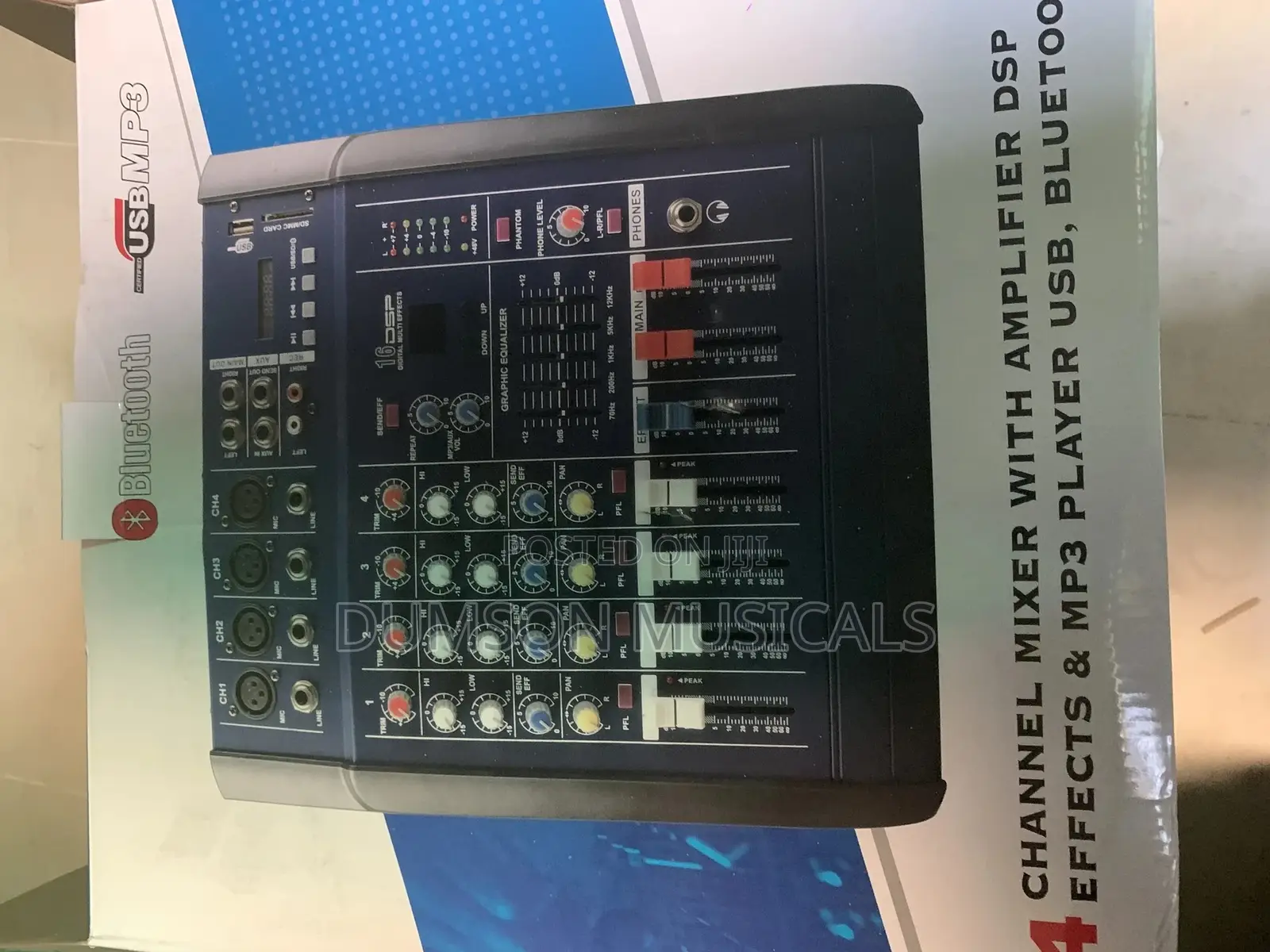 4 Channel Yamaha Powered Mixer