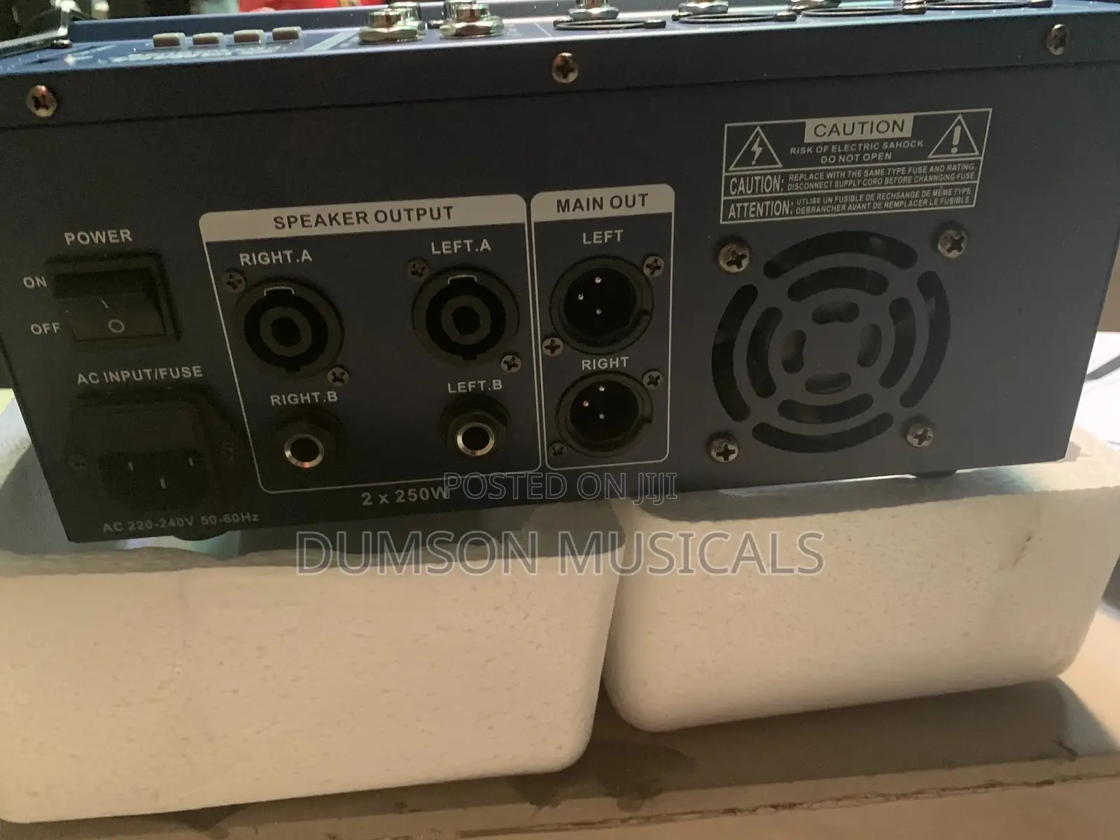 4 Channel Yamaha Powered Mixer