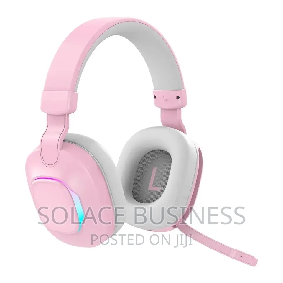 RGB Wireless Gaming Headset - Gamers Bluetooth Headphones