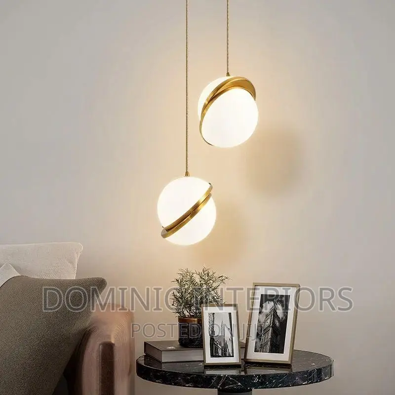 Gold Hanging Lamp