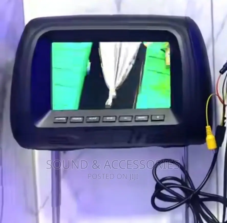 7" TFT/Led Headrest Monitor Player