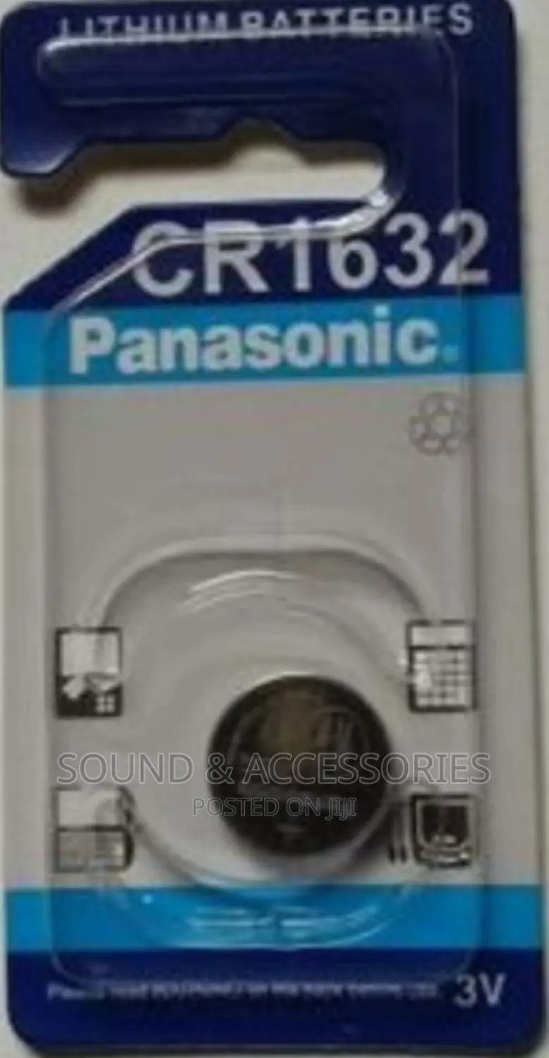 Panasonic CR1632 Lithium Cell 3volts Battery