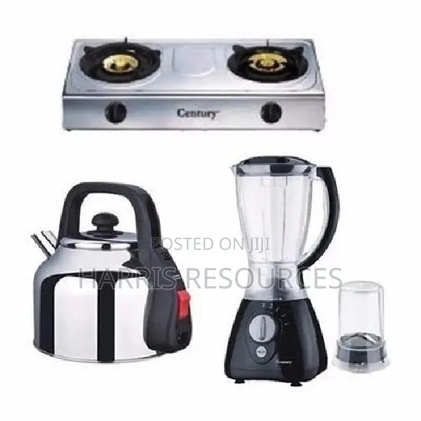 Century Super Bundle-Table Top Gas Cooker+Blender Kettle