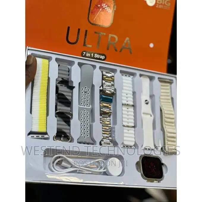 Ultra 2 Series 9 Smart Watch 7in1 Strap Gift Box Edition