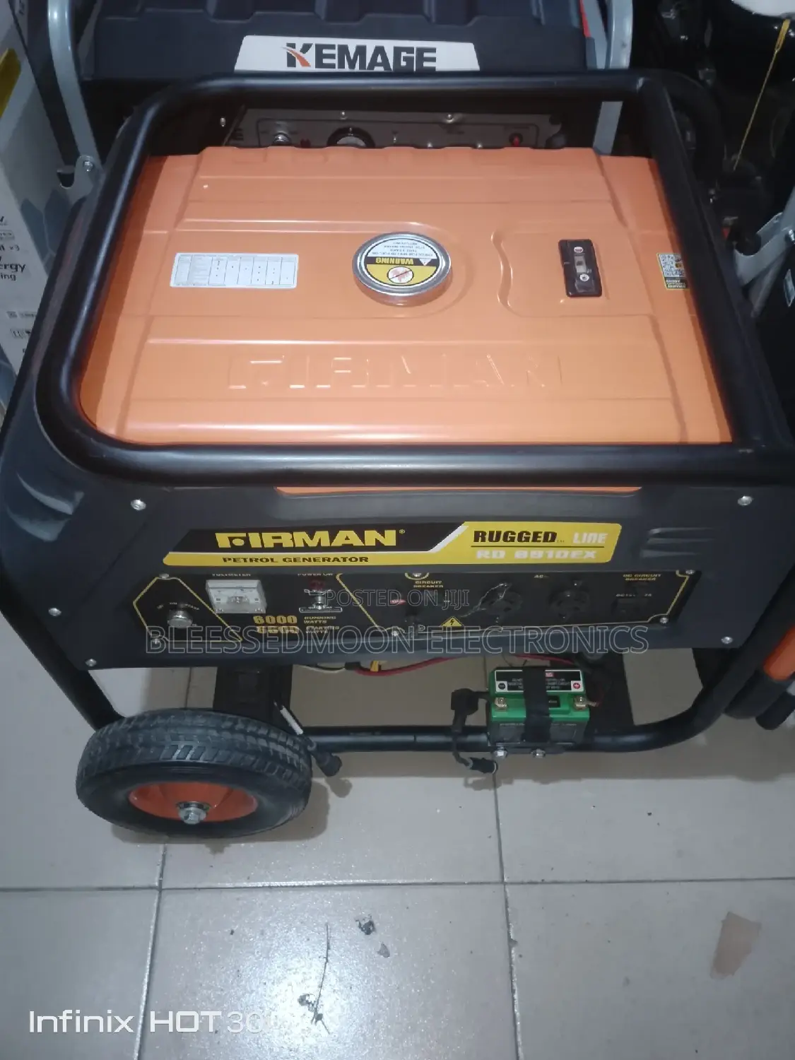 Sumec Firman Rugged Line 7.5kva Cooper Coil