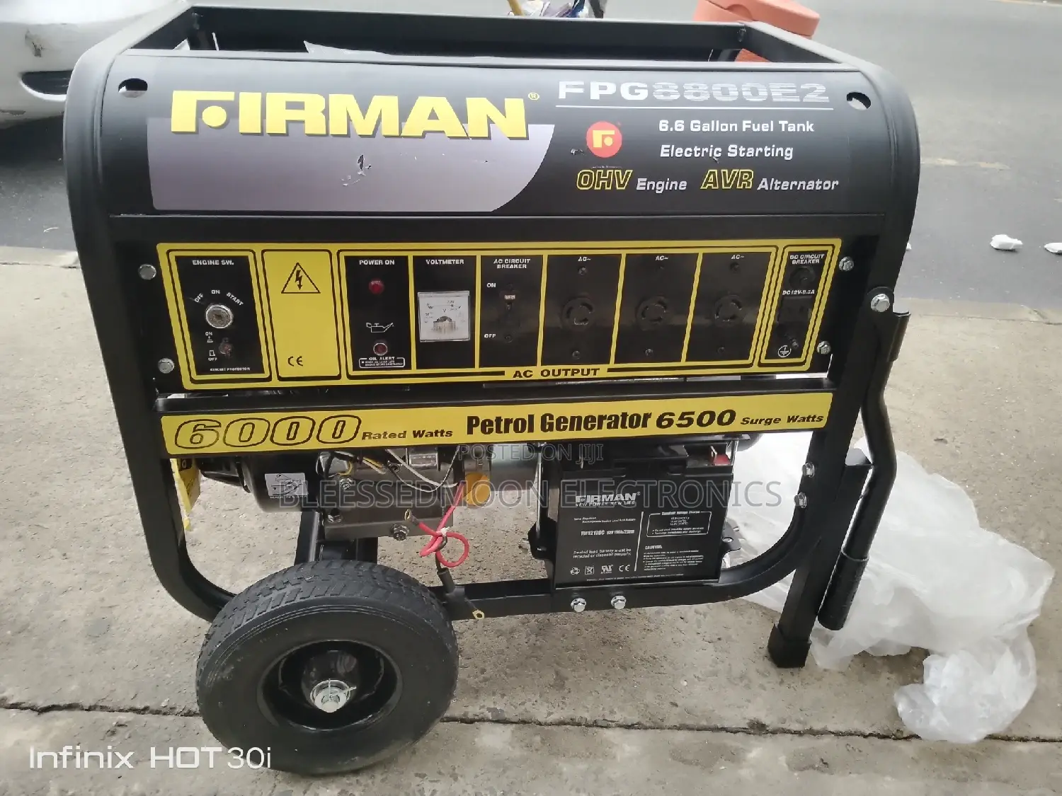 Sumec Firman Generator 6.5kva Cooper Coil 3 Years Warranty