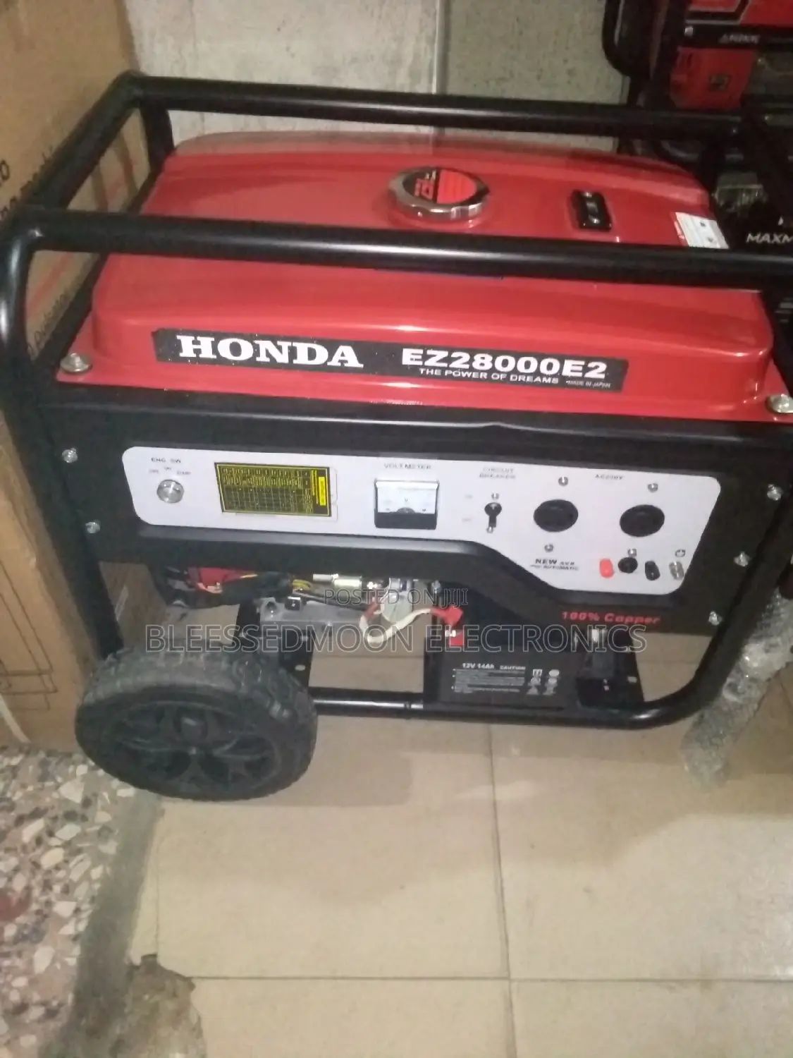 Honda Japan Cooper Coil Generator 4.5kva
