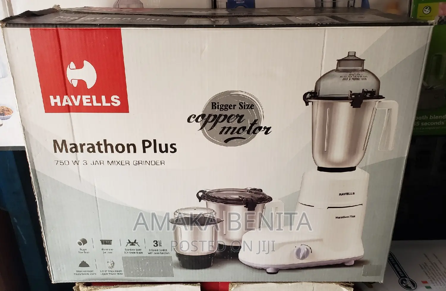 Havells Marathon Plus Mixer Grinder 750watts