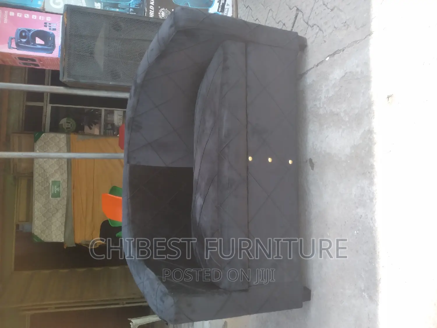 Quality Double Seater Ulphostery Padded Sofa Fabric Chair