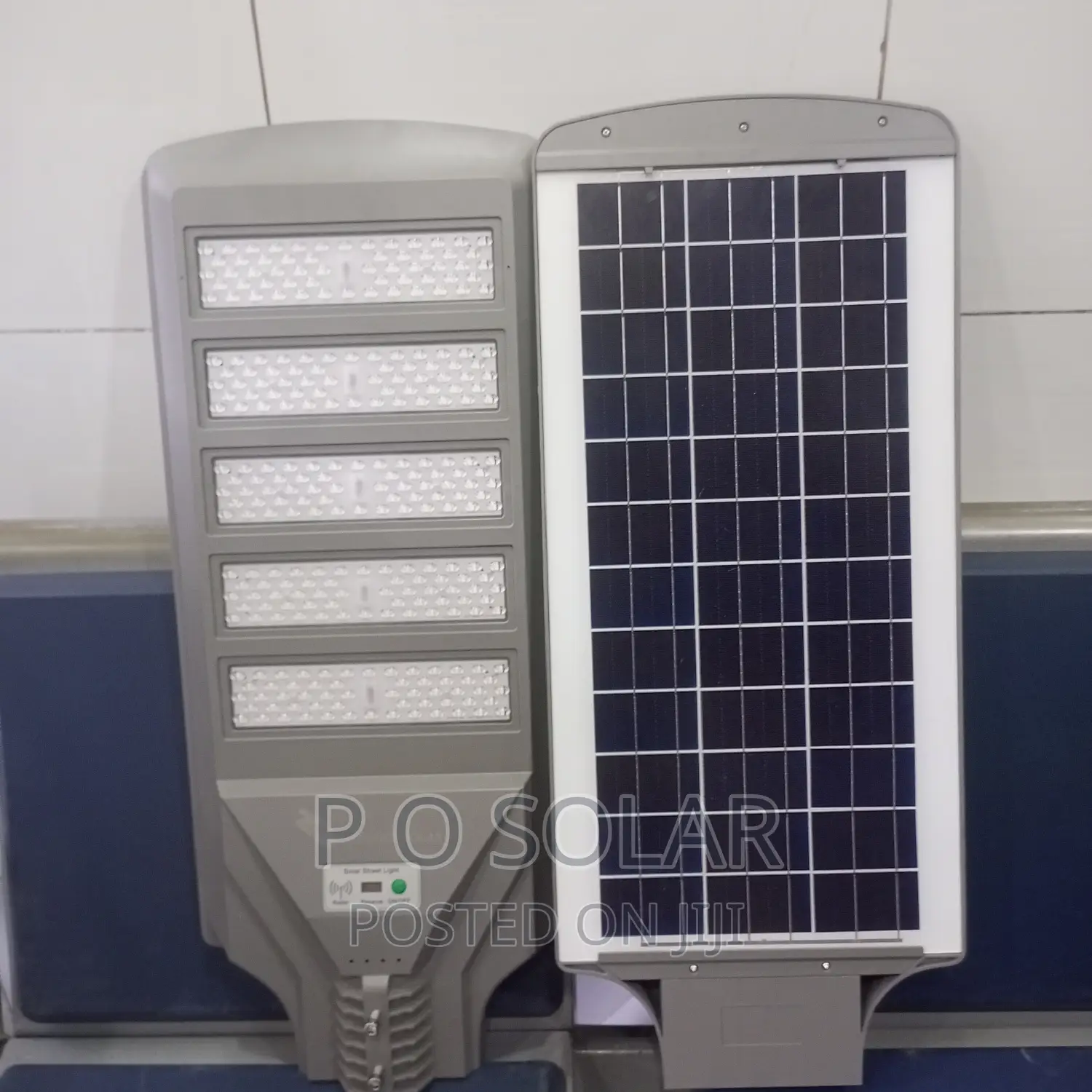 P O St 5 All in One Solar Street Light