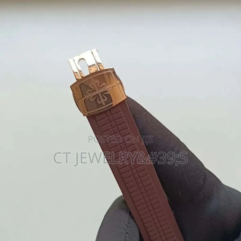 Nice Patek Philippe Aquanaut Travel Time Brown Dial Rosegold