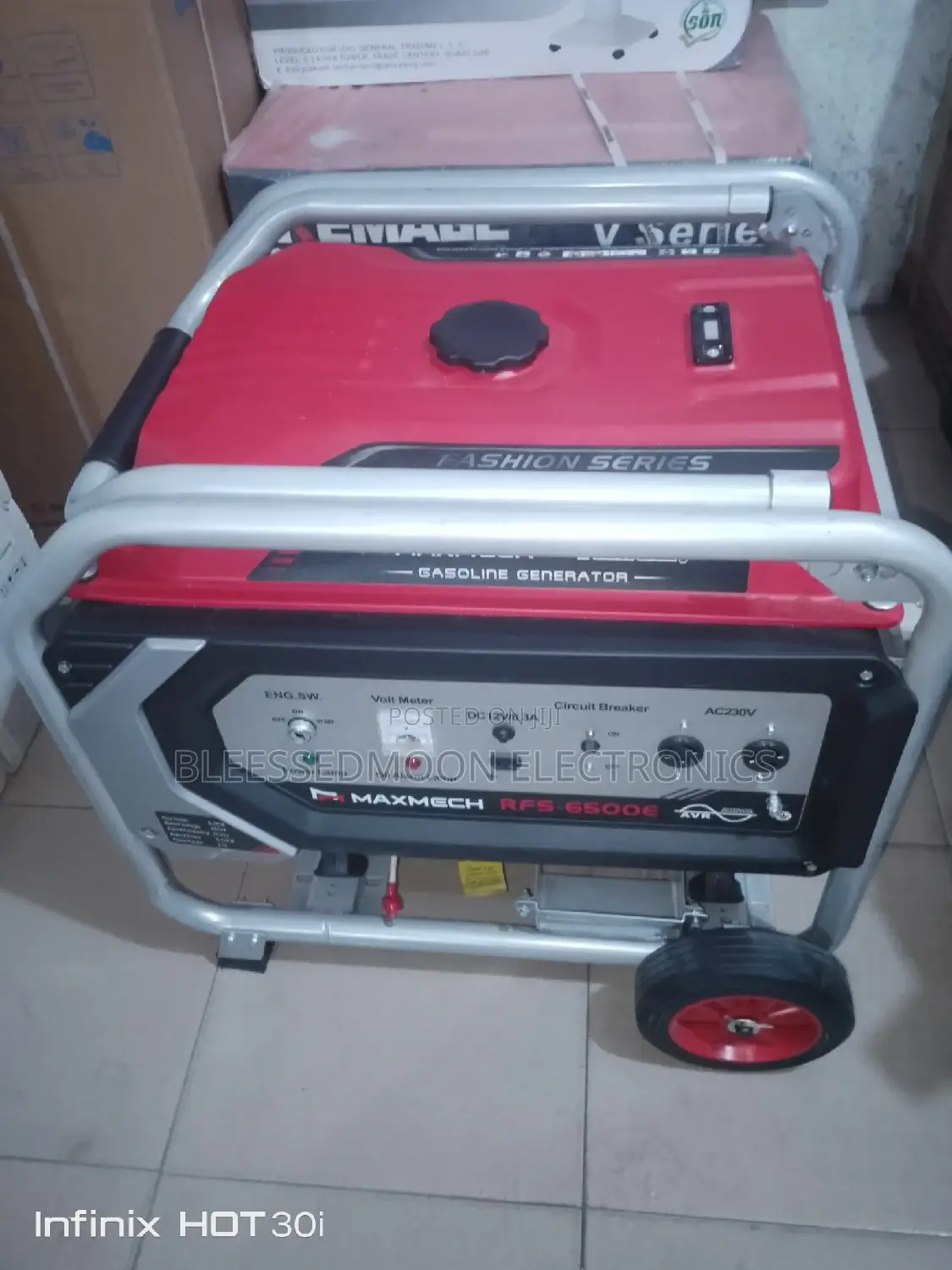 Maxmech Cooper Coil Generator 8.5kva