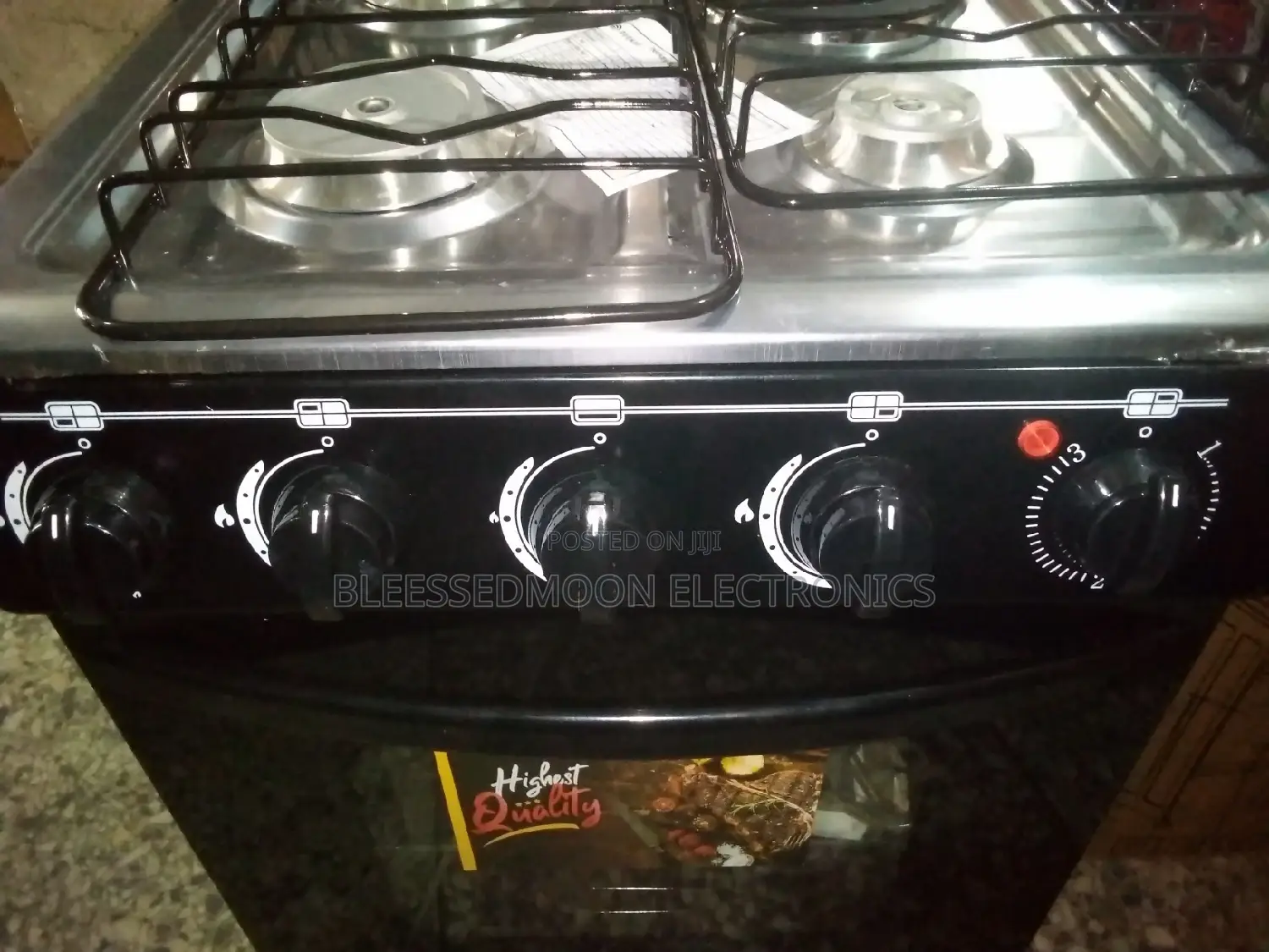 Nexus Inverter Standing Cooker 4b With Blue Frame Light