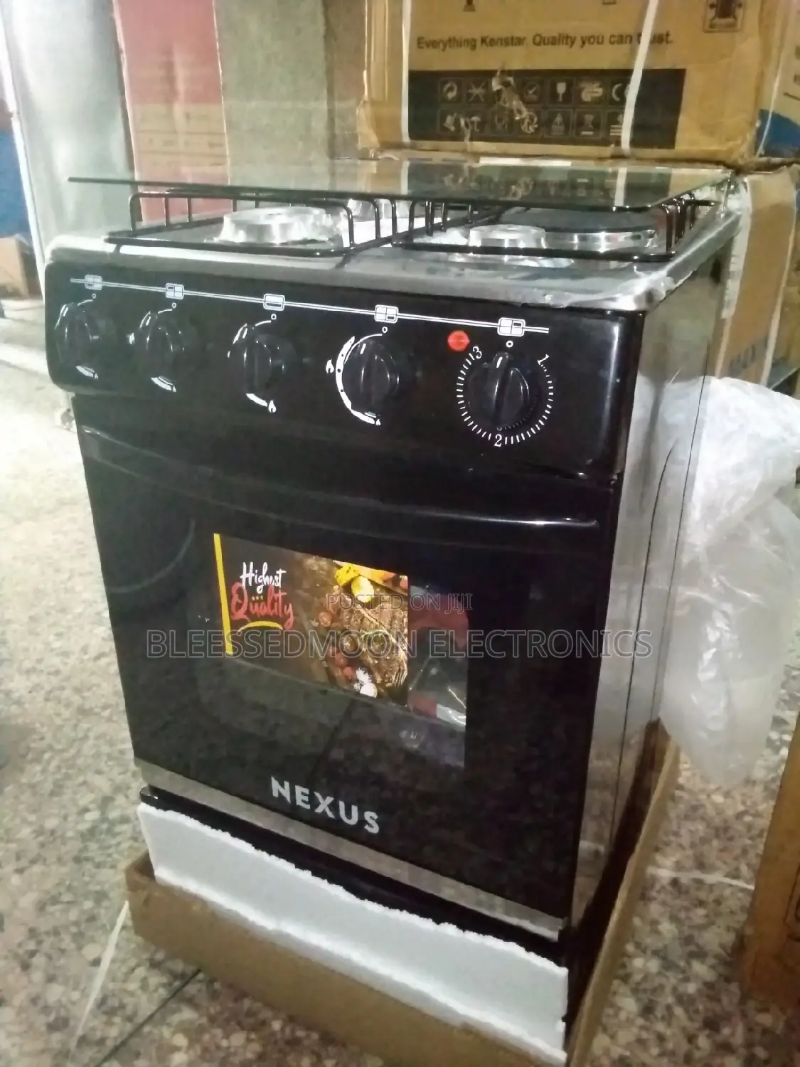 Nexus Inverter Standing Cooker 4b With Blue Frame Light