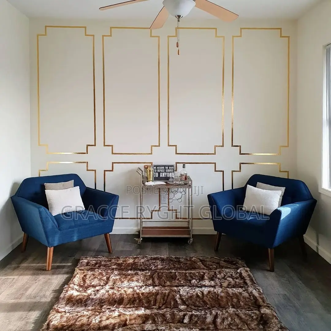 1cm Gold Tape Home Decor