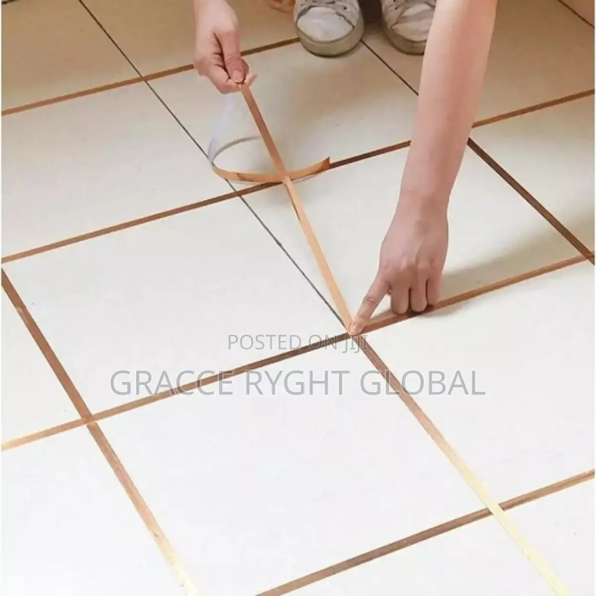 1cm Gold Tape Home Decor