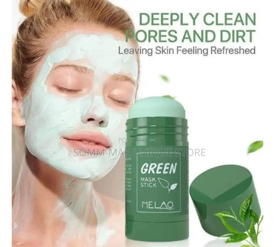 Green Mask Acne ,Scar Blackhead Remover Facial Oil Control