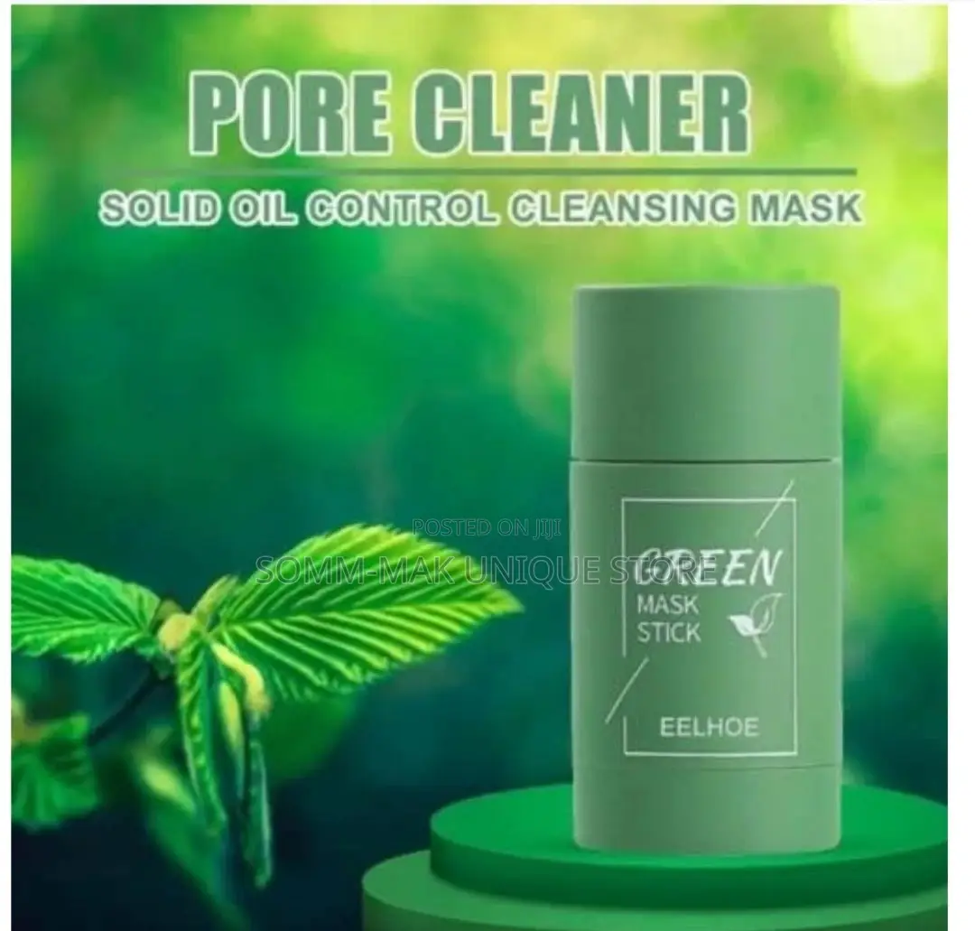 Green Mask Acne ,Scar Blackhead Remover Facial Oil Control