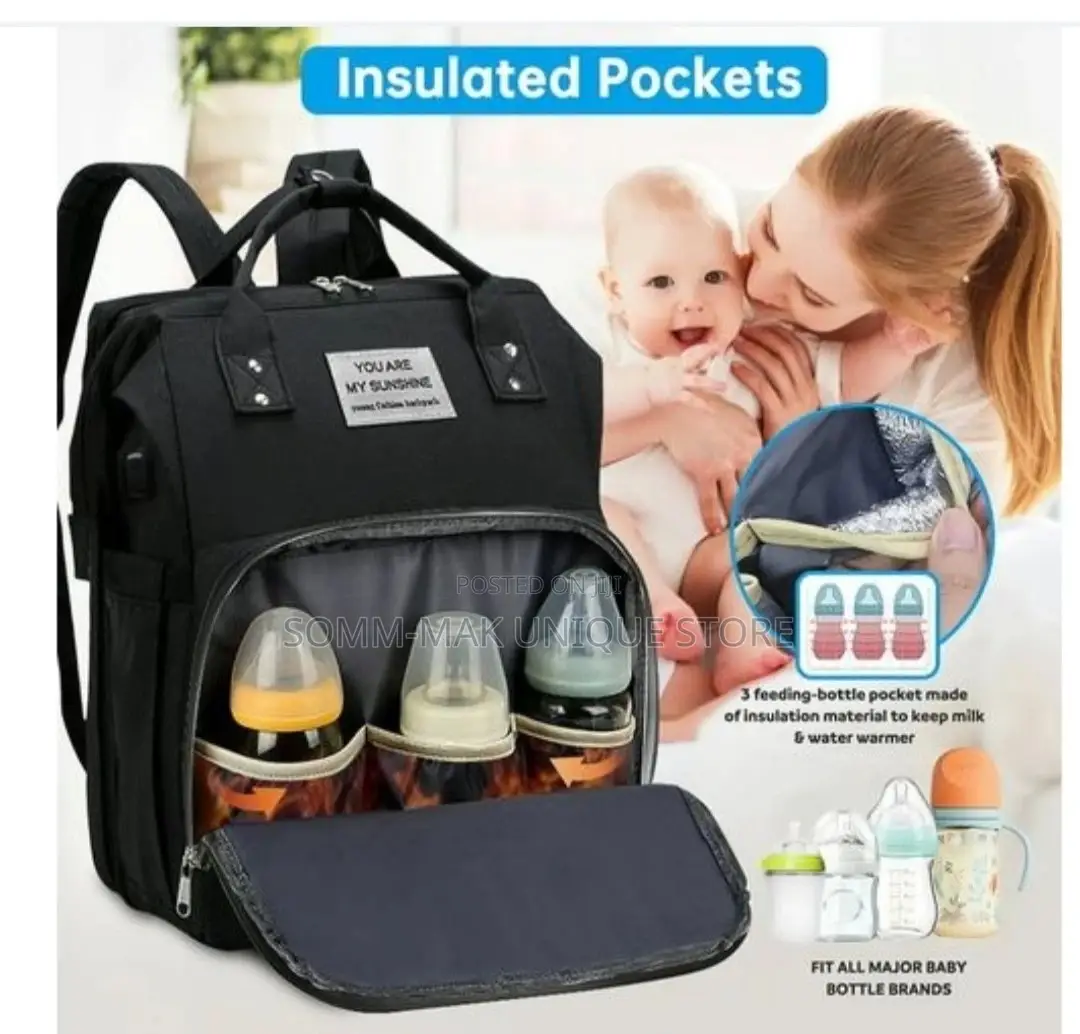 Baby Diaper Bag/ Backpack, Changing Station
