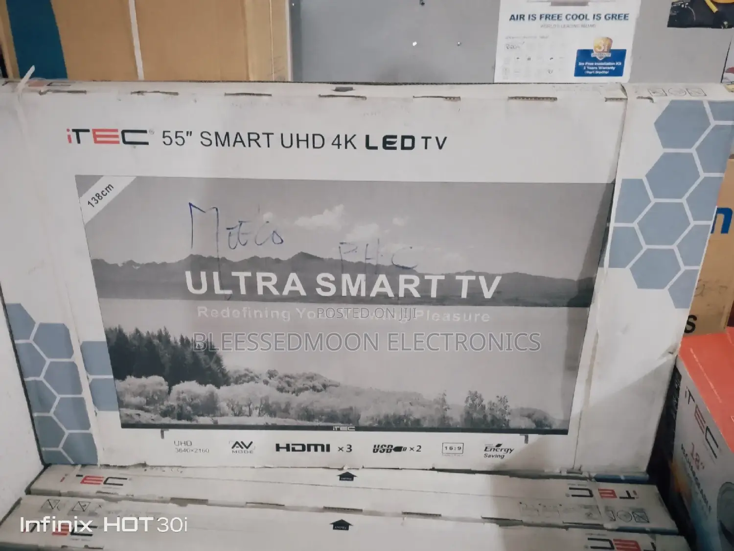 Itec Smart Television Double Panel Inbuilt Surge Protector