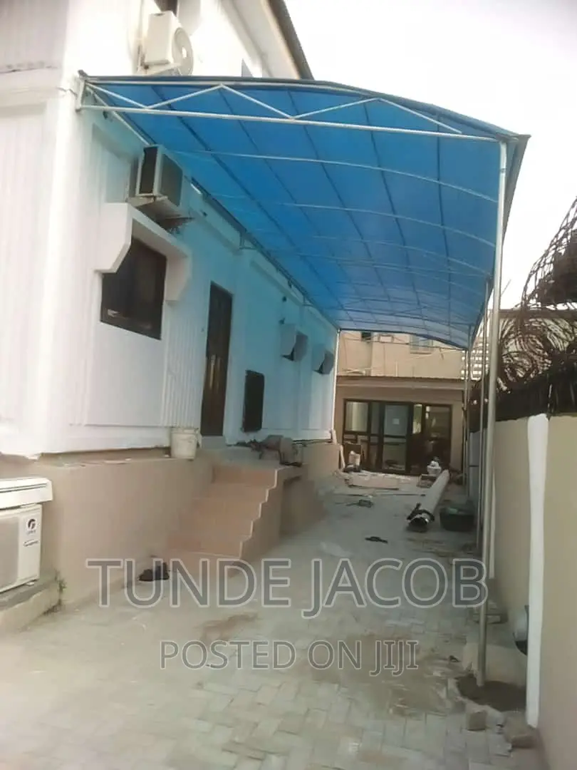 Carport Made With Strong Iron and Dampalon Plastic