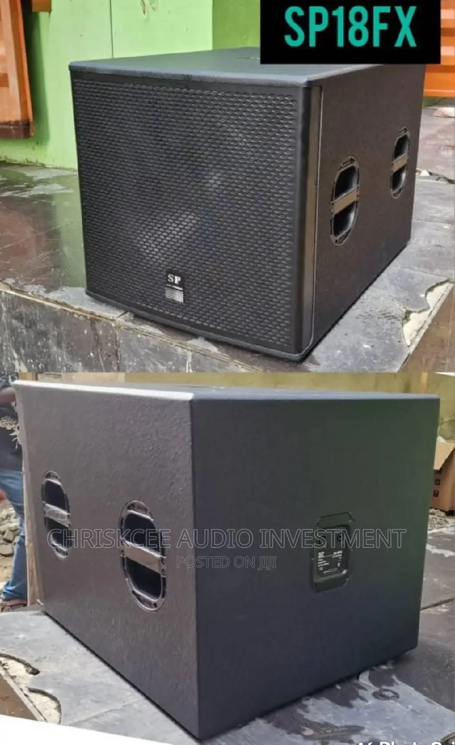 Sound Prince Sp18fx Single Subwoofer -Pair